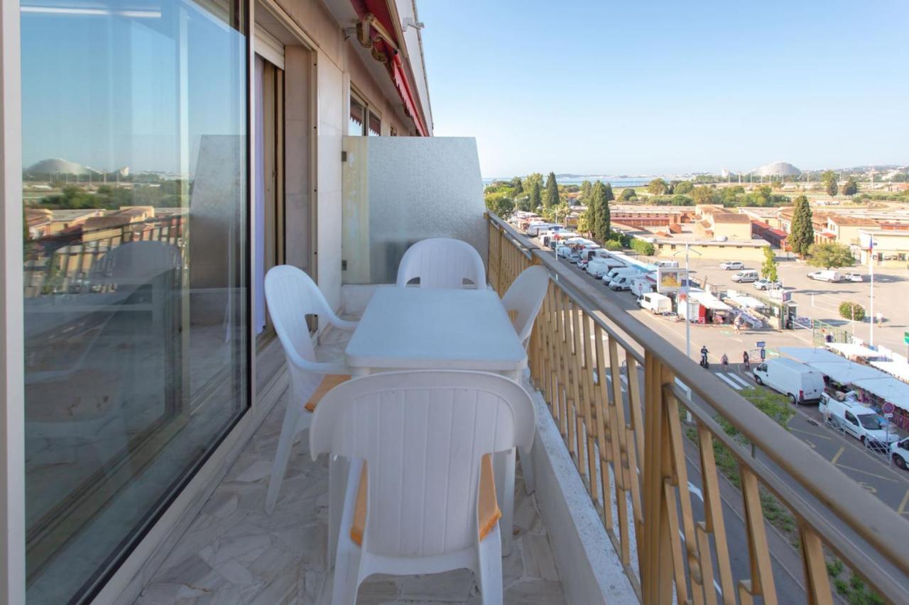 Superb Apartment With Terrace And Sea View Near Beaches And City Center Cagnes-sur-Mer Bagian luar foto